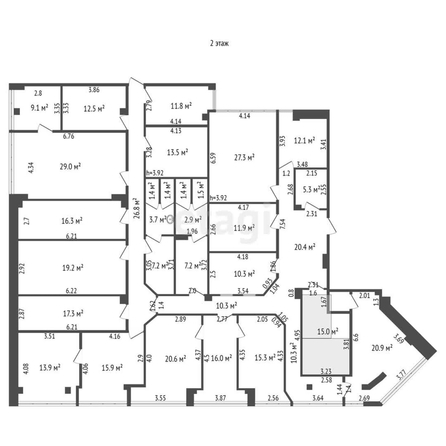 
   Сдам офис, 1350 м², Красноармейская ул, 43

. Фото 12.