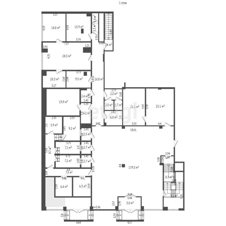 
   Сдам офис, 1350 м², Красноармейская ул, 43

. Фото 13.