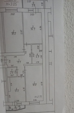 
   Продам 3-комнатную, 88 м², Ленина ул, 178к2

. Фото 19.