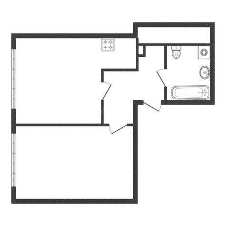 
   Продам 1-комнатную, 55.4 м², 40-летия Победы ул, 33Г

. Фото 1.