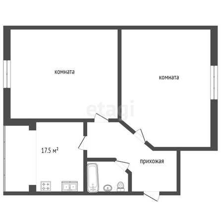 
   Продам 2-комнатную, 83.1 м², Дунаевского И.И. ул, 8

. Фото 18.