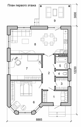 
   Продам дом, 109 м², Семигорский

. Фото 17.