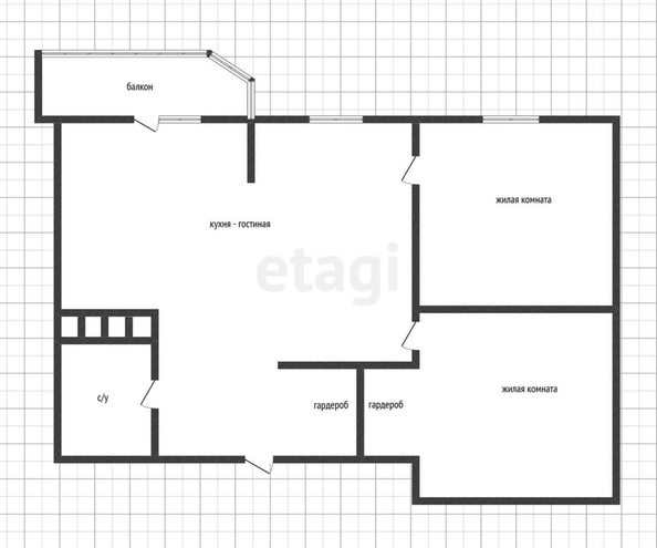 
   Продам 2-комнатную, 58.7 м², Героя Сарабеева В.И. ул, 5/4

. Фото 31.