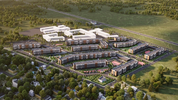 
   Продам студию, 24 м², ДЗЕНПАРК, литер 10

. Фото 1.