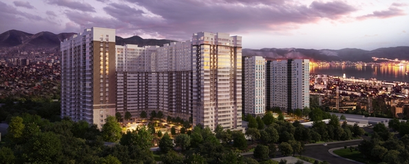 
  Продается 1-комн. квартира 42.5 м², в ЖК Облака-3, дом 1. Фото 2.