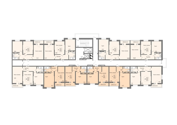 
   Продам 2-комнатную, 49.76 м², Жириновского ул, 7

. Фото 2.