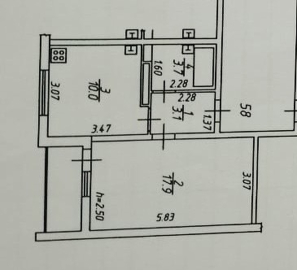
  Продается 1-комн. квартира, 38 м², Супсехское ш, д. 26
. Фото 19.