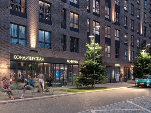 
  Продается 1-комн. квартира, 41.7 м², ЖК Зеленая территория, литера 1.1
. Фото 5.