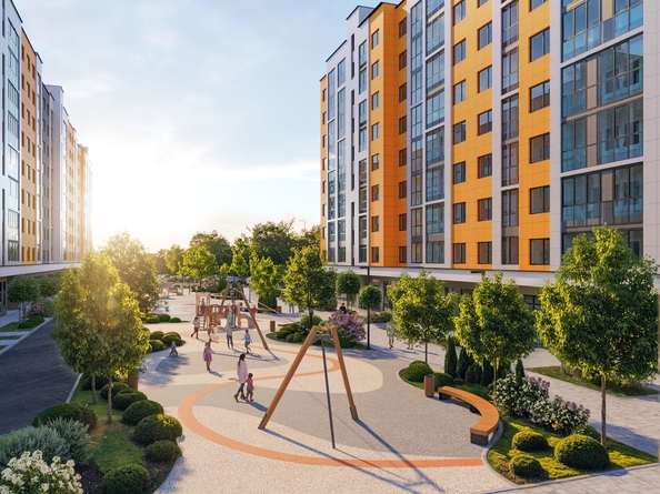 
  Продается 1-комн. квартира, 34.37 м², ЖК Клубный квартал «Друзья», лит 4
. Фото 2.
