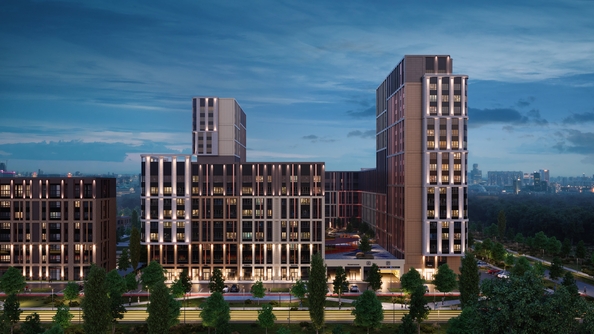 
  Продается 2-комн. квартира, 65 м², ЖК Эрмитаж, дом Малевич, к 1.1
. Фото 1.