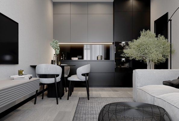 
  Продается студия, 22.98 м², ЖК Теплые Края, 1 очередь литер 3
. Фото 2.