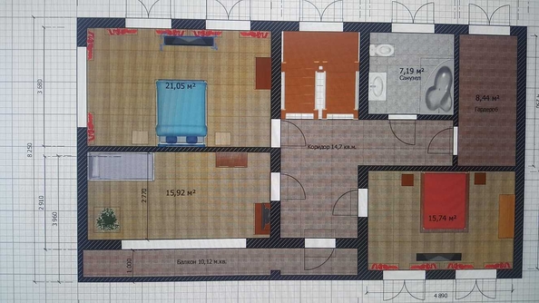 
  Продается дом, 190 м², станица Анапская
. Фото 16.