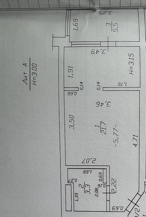 
  Продается студия, 31 м², Ленина ул, д. 9
. Фото 13.