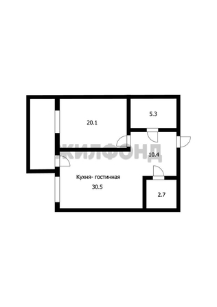 
  Продается 2-комн. квартира, 69 м², Баварская ул, д. 8
. Фото 11.