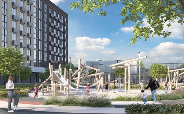 
  Продается 1-комн. квартира 45.52 м², в ЖК Высочество, литера 2. Фото 2.