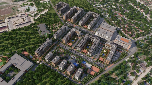 
  Продается 2-комн. квартира, 68.2 м², ЖК Зеленая территория, литера 1.1
. Фото 23.