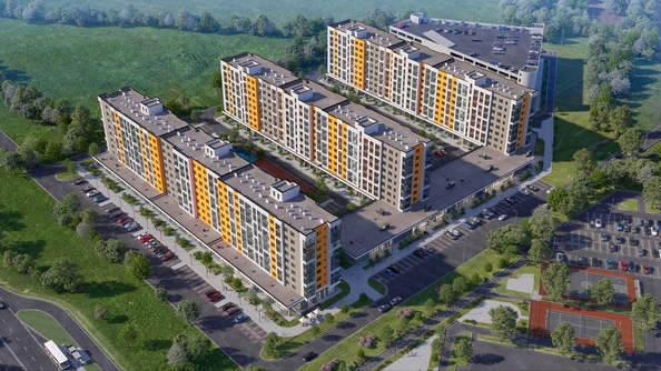 
  Продается 2-комн. квартира, 55.34 м², ЖК Клубный квартал «Друзья», лит 2
. Фото 2.