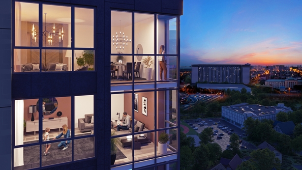 
  Продается 1-комн. квартира, 43.9 м², ЖК Все Свои VIP, литера 3
. Фото 7.