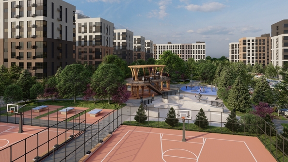 
  Продается 1-комн. квартира, 35.49 м², ЖК Зеленая территория, литера 1.2
. Фото 14.