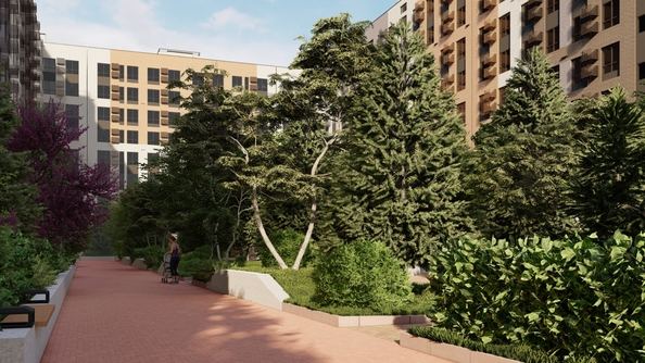 
  Продается 1-комн. квартира, 35.49 м², ЖК Зеленая территория, литера 1.2
. Фото 21.