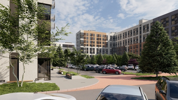 
  Продается 1-комн. квартира, 35.49 м², ЖК Зеленая территория, литера 1.2
. Фото 25.