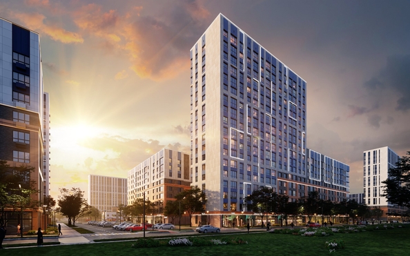 
  Продается 1-комн. квартира, 34.7 м², ЖК Архитектор, литера 4.1
. Фото 2.