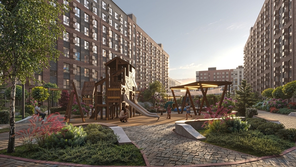 
  Продается 1-комн. квартира 37.51 м², в ЖК Зеленая территория, литера 1.3. Фото 21.