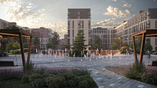 
  Продается 1-комн. квартира 37.51 м², в ЖК Зеленая территория, литера 1.3. Фото 28.
