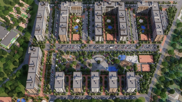 
  Продается 1-комн. квартира 41.39 м², в ЖК Зеленая территория, литера 1.3. Фото 22.