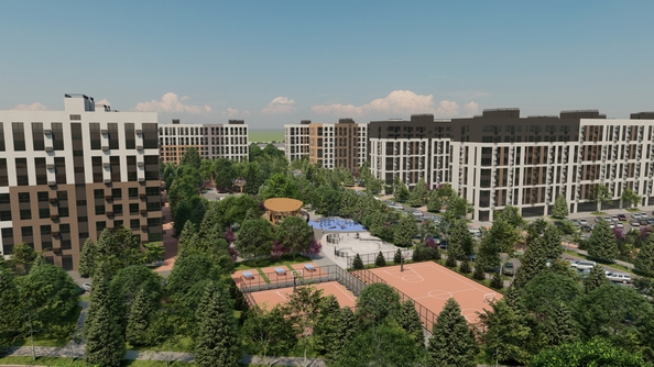 
  Продается 2-комн. квартира 59.6 м², в ЖК Зеленая территория, литера 1.2. Фото 27.