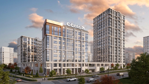 
  Продается 1-комн. квартира 35.22 м², в ЖК Моренуар, литер 23. Фото 1.