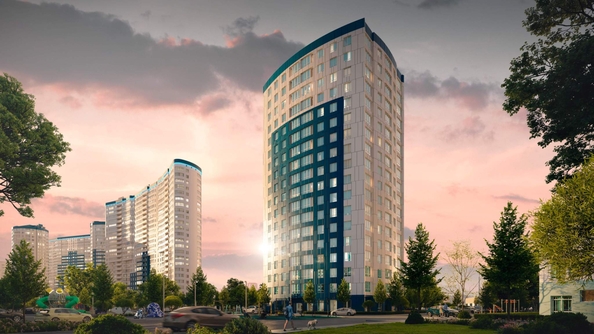 
  Продается 1-комн. квартира 34 м², в ЖК Фонтаны, литер 21. Фото 3.