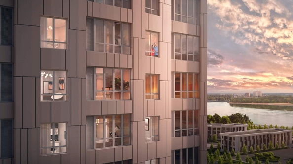 
  Продается 1-комн. квартира 36.7 м², в ЖК Фонтаны, литер 25. Фото 10.