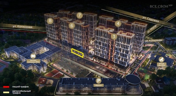 
  Продается офис 75.7 м², в ЖК Все Свои ВИП, литера 6. Фото 2.