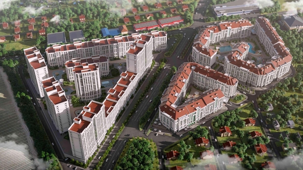 
  Продается 1-комн. квартира 40.19 м², в ЖК Резиденция морей, корпус Е1. Фото 3.