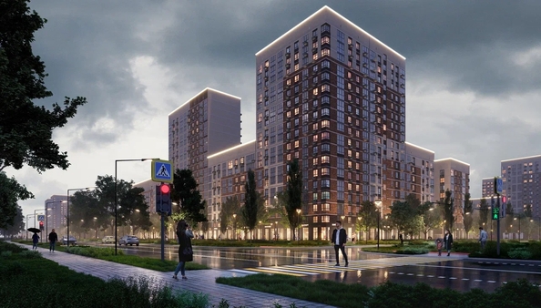 
  Продается 1-комн. квартира 41.3 м², в ЖК Ботаника, литер 1.2. Фото 1.