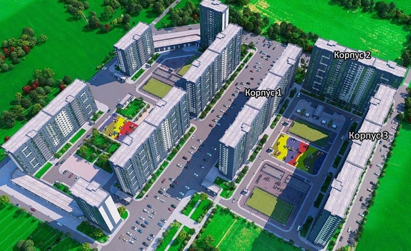 
  Продается 3-комн. квартира 74.27 м², в ЖК Друг, литера 7. Фото 19.