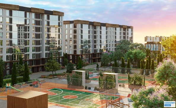 
  Продается 2-комн. квартира 66.5 м², в ЖК Югге, литера 6. Фото 1.