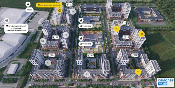 
  Продается 3-комн. квартира 78.7 м², в ЖК Архитектор, литера 4.2. Фото 10.