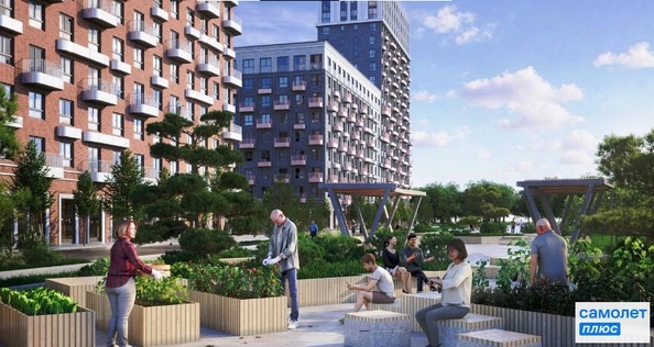 
  Продается 1-комн. квартира 39.2 м², в ЖК ГРЕЙД, литер 13. Фото 2.