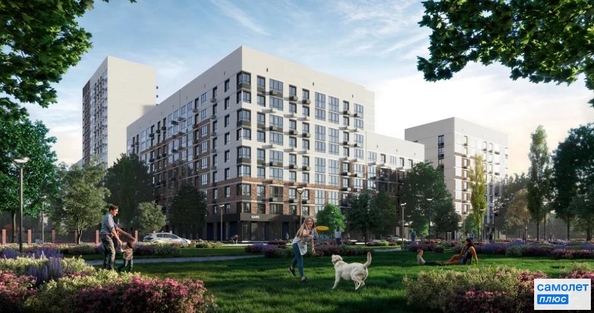 
  Продается 1-комн. квартира 33.3 м², в ЖК Ботаника, литер 1.1. Фото 2.
