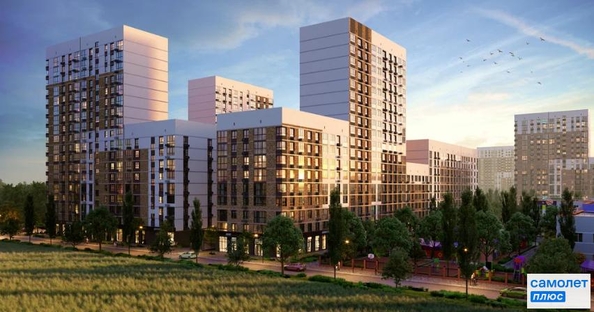 
  Продается 1-комн. квартира 44.8 м², в ЖК Ботаника, литер 1.1. Фото 1.