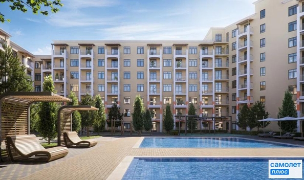 
  Продается 1-комн. квартира 34.8 м², в ЖК Кипарис, литер 6. Фото 2.