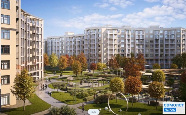 
  Продается 1-комн. квартира 43 м², в ЖК Кипарис, литер 6. Фото 6.