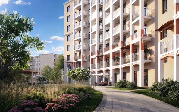 
  Продается 2-комн. квартира 53.4 м², в ЖК Кипарис, литер 6. Фото 7.