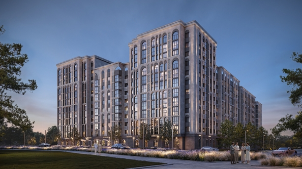 
  Продается 2-комн. квартира 57.55 м², в ЖК На Высоком берегу, дом 1. Фото 1.