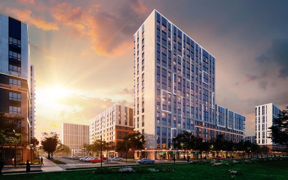 
  Продается 3-комн. квартира 80.4 м², в ЖК Архитектор, литера 4.1. Фото 1.