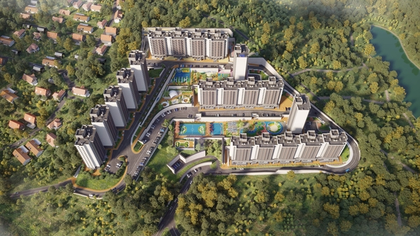 
  Продается студия 25.3 м², в ЖК Горный квартал, литера 1. Фото 2.