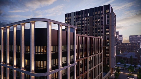 
  Продается 1-комн. квартира 45.5 м², в ЖК Эрмитаж, дом Малевич, к 1.1. Фото 2.