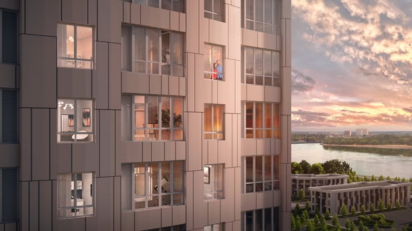 
  Продается 1-комн. квартира 38.4 м², в ЖК Фонтаны, литер 21. Фото 10.